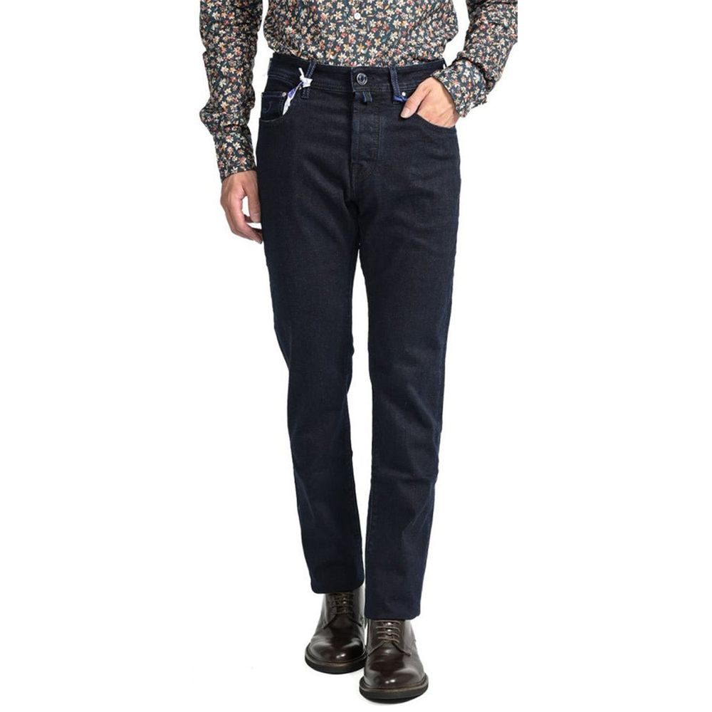 Jacob Cohen Blue Cotton Jeans & Pant