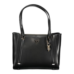 Guess Jeans Black Polyethylene Handbag