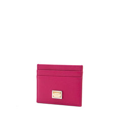 Dolce & Gabbana Fuchsia Leather Wallet