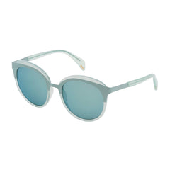 Police Green Metal Sunglasses