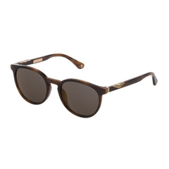 Police Brown Plastic Sunglasses