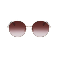 Longchamp Gold Metal Sunglasses