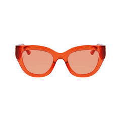 Longchamp Orange Injected Sunglasses