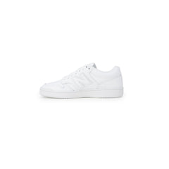 New Balance White Synthetic Leather Sneaker