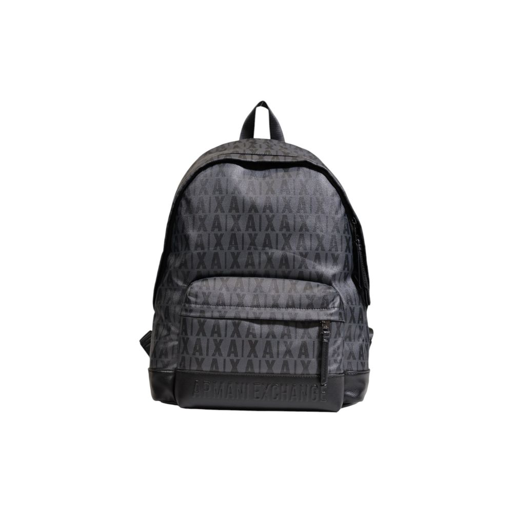 Armani Exchange Black Polyethylene Backpack