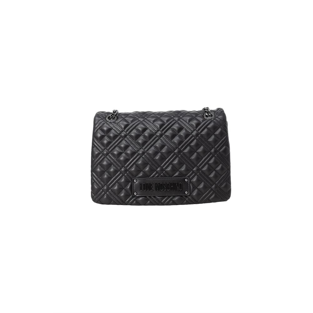 Love Moschino Black Polyethylene Handbag