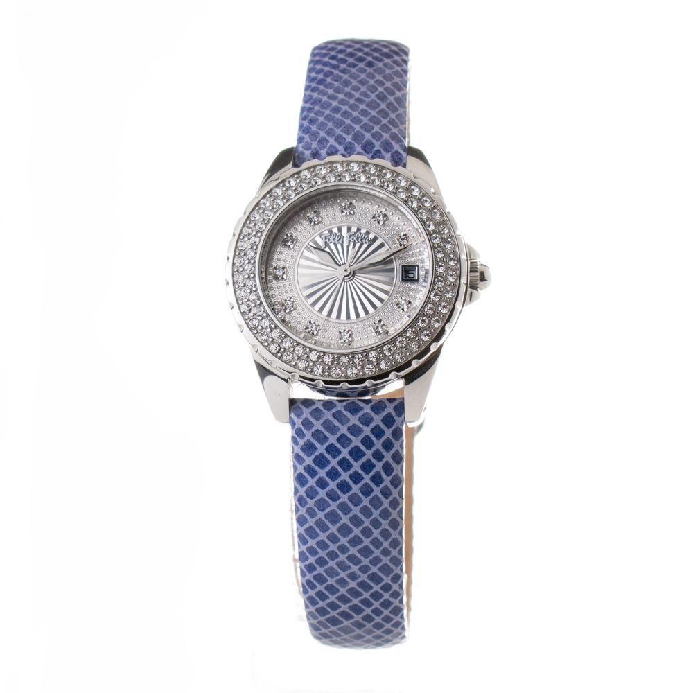 Folli Follie Blue Leather Watch