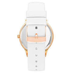 Juicy Couture White Silicone Watch