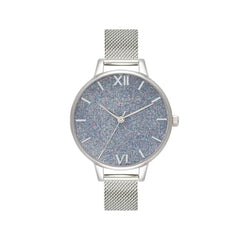 Olivia Burton Silver Steel Watch