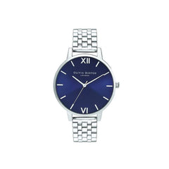 Olivia Burton Silver Steel Watch