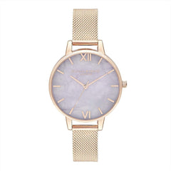 Olivia Burton Gold Steel Watch