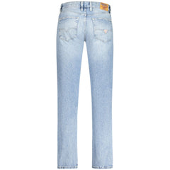 Guess Jeans Light Blue Cotton Jeans & Pant