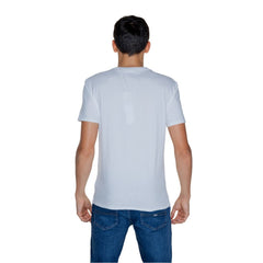 Guess White Cotton T-Shirt