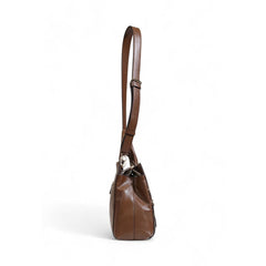 Guess Brown Polyethylene Handbag