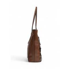 Guess Brown Polyethylene Handbag