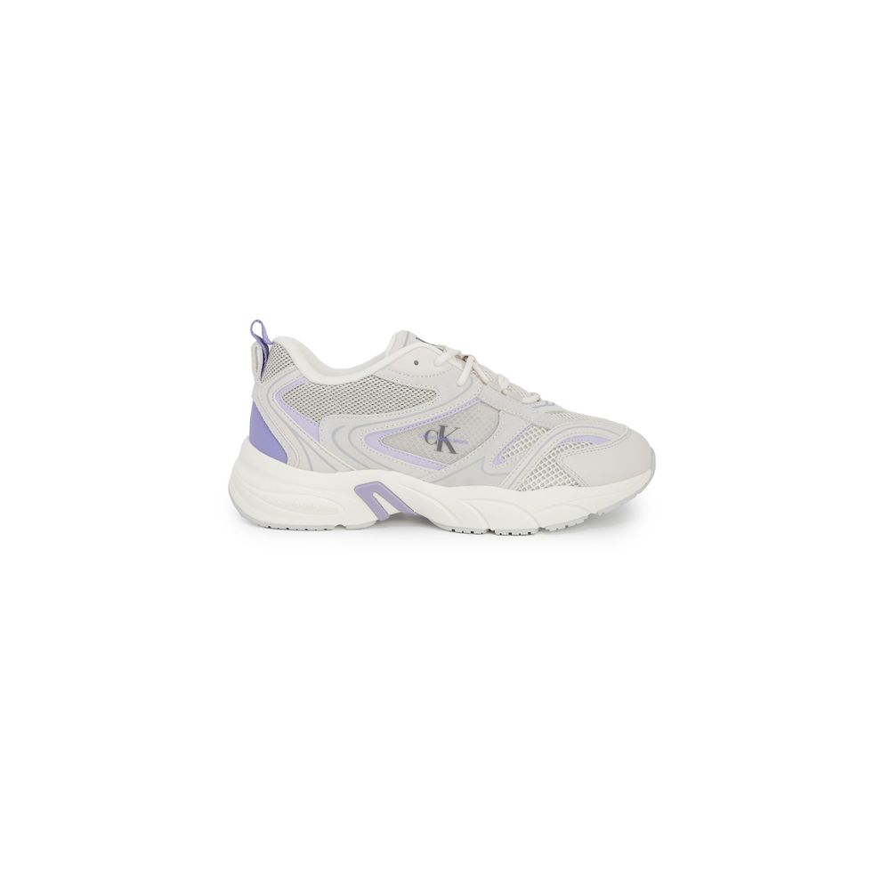 Calvin Klein Purple Leather Sneaker