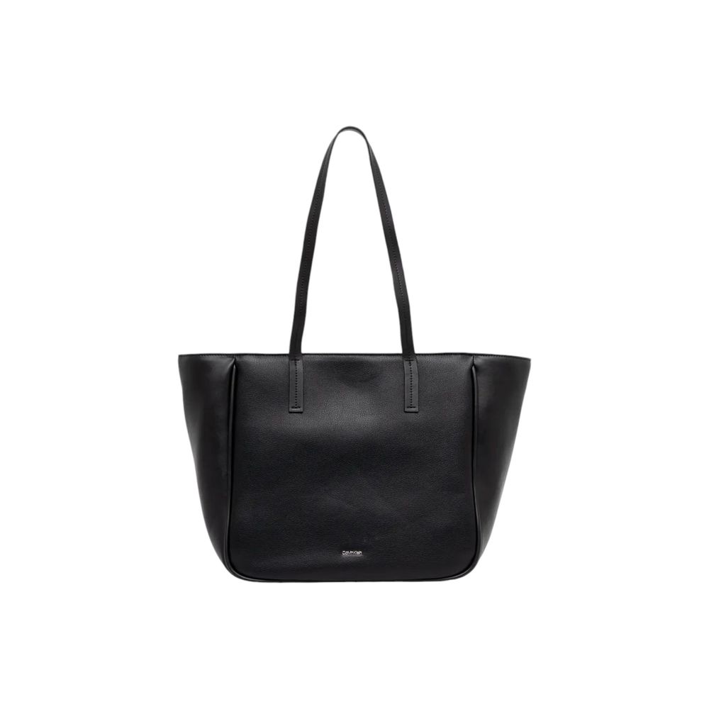 Calvin Klein Black Polyethylene Handbag