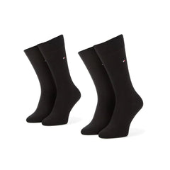 Tommy Hilfiger Black Cotton Sock