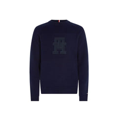 Tommy Hilfiger Blue Cotton Sweater