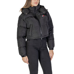 Tommy Hilfiger Jeans Black Recycled Polyester Jackets & Coat