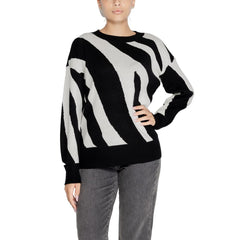 Vero Moda Black Viscose Sweater