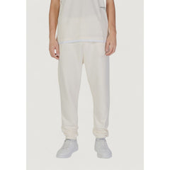 Underclub Cream Cotton Jeans & Pant