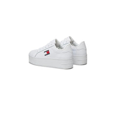 Tommy Hilfiger Jeans White Leather Sneaker