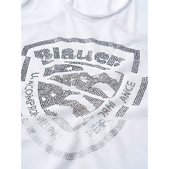 Blauer White Cotton Tops & T-Shirt