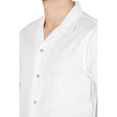 Hamaki-Ho White Linen Shirt