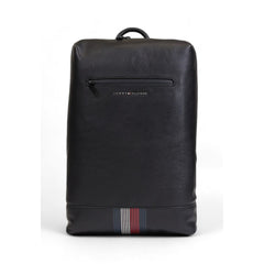 Tommy Hilfiger Black Polyethylene Backpack