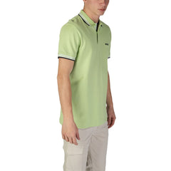 Hugo Boss Green Cotton Polo Shirt