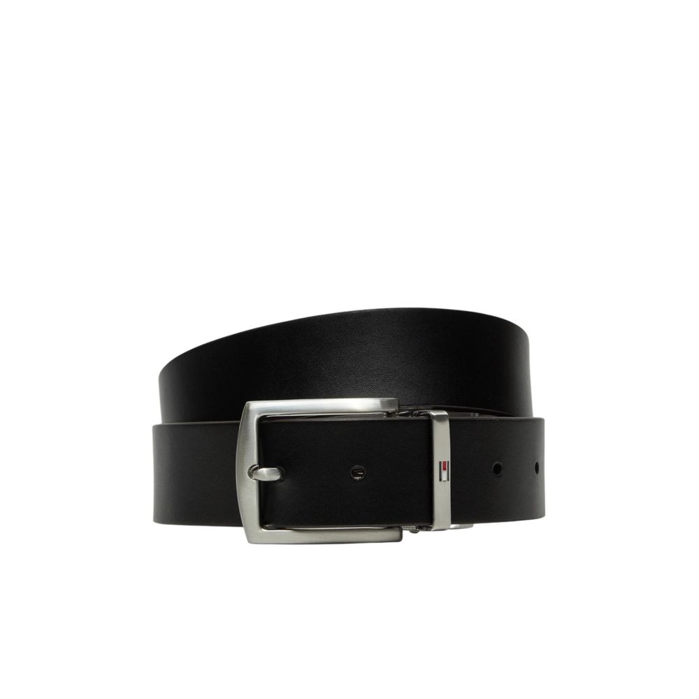 Tommy Hilfiger Black Leather Belt