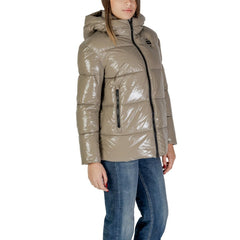 Blauer Beige Polyamide Jackets & Coat