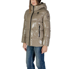 Blauer Beige Polyamide Jackets & Coat