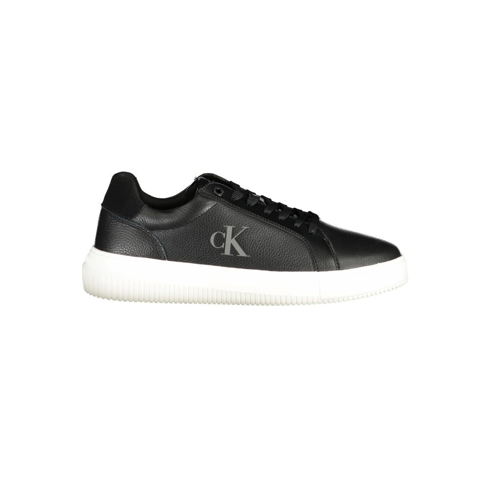 Calvin Klein Black Polyester Sneaker