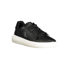 Calvin Klein Black Polyester Sneaker