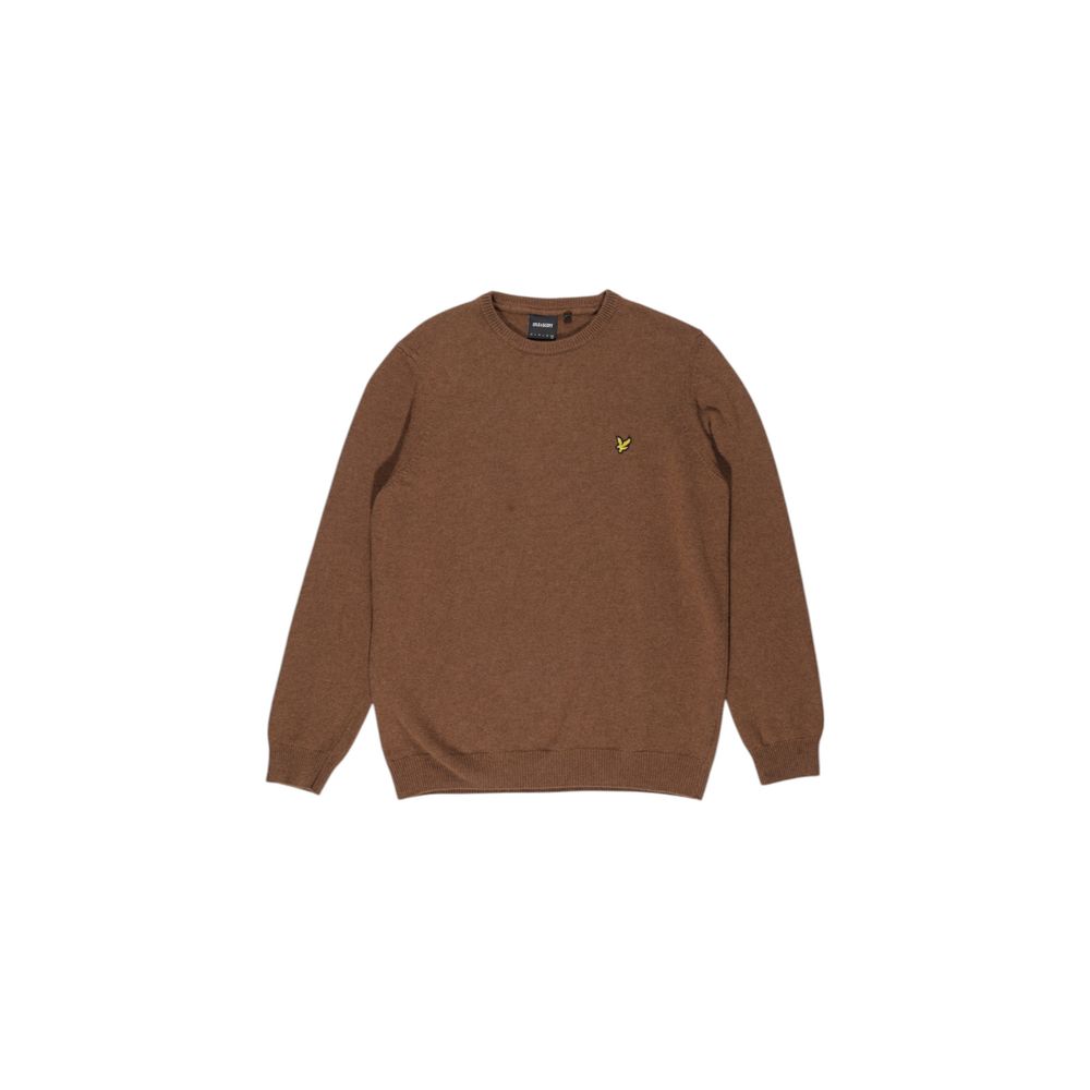 Lyle & Scott Brown Wool Sweater