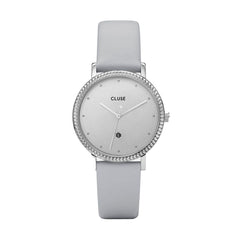 Cluse Gray Leather Watch