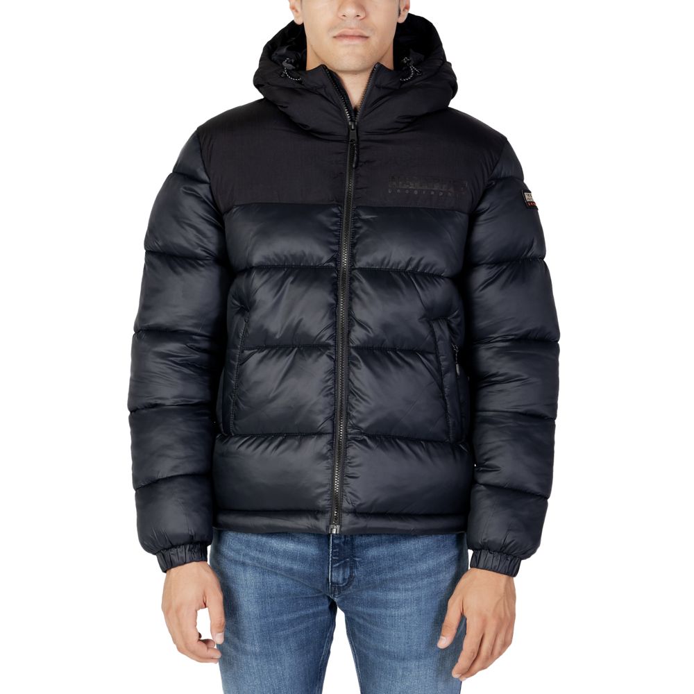 Napapijri Black Polyethylene Jacket