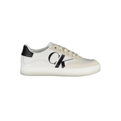 Calvin Klein Eco-Chic White Sneaker with Contrast Details