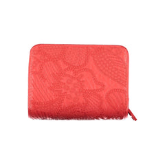 Desigual Red Polyethylene Wallet