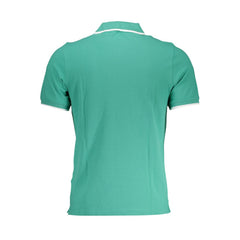 K-WAY Elegant Green Cotton Stretch Polo Shirt