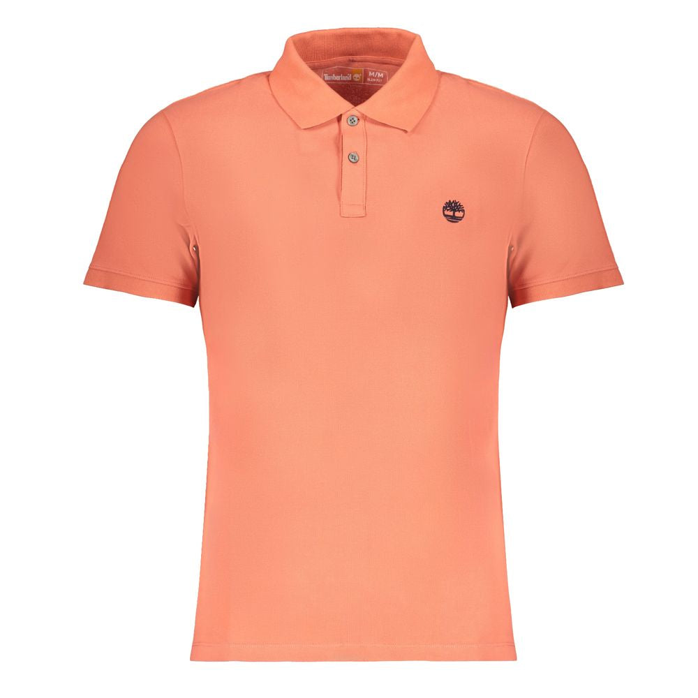 Timberland Pink Cotton Polo Shirt