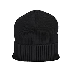 Tommy Hilfiger Elegant Embroidered Black Logo Hat