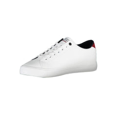 Tommy Hilfiger Eco-Conscious Lace-Up Sneakers with Contrast Details