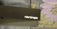 Roberto Fragata Multicolor Silk Floral Cotton Blazer