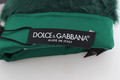 Dolce & Gabbana Elegant Elbow-Length Leather Gloves