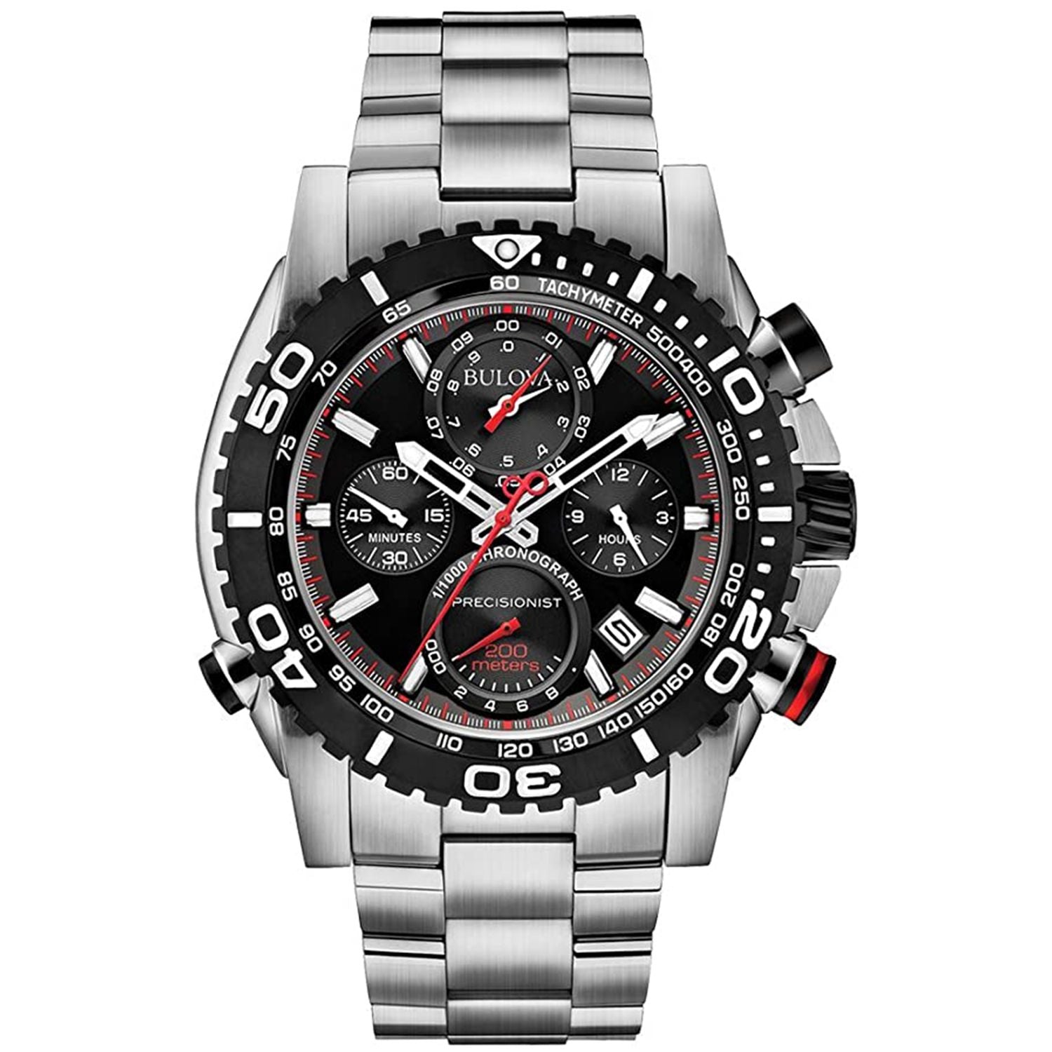 Bulova Silver Watches for man