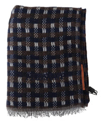 Missoni Multicolor Wool Knit Unisex Neck Wrap Shawl