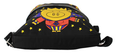 Dolce & Gabbana Black Super Pig of the Year Backpack Bag